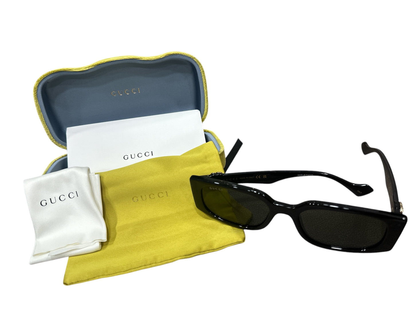 GG Generation Light 55MM Rectangular Sunglasses - Clairely Amazing