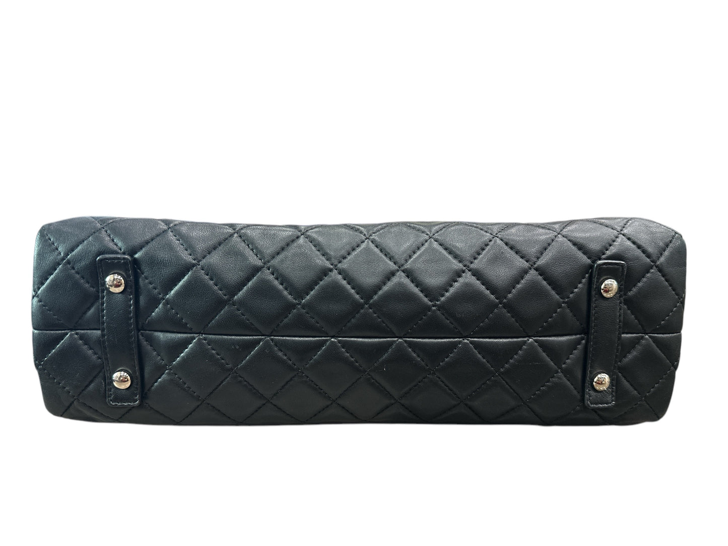 Chanel 3 Accordion Shopping Tote Quilted Lambskin - Clairely Amazing
