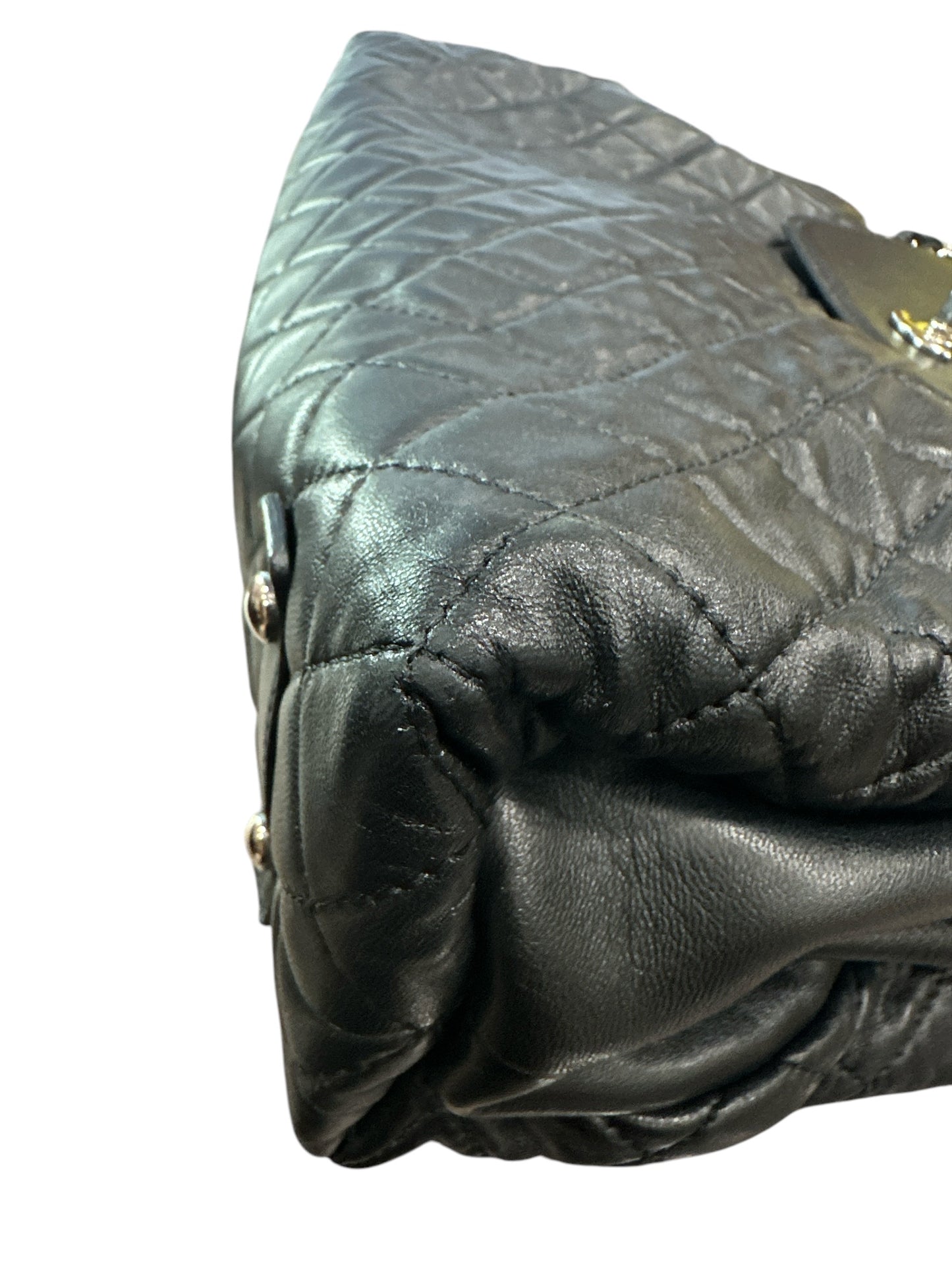 Chanel 3 Accordion Shopping Tote Quilted Lambskin - Clairely Amazing