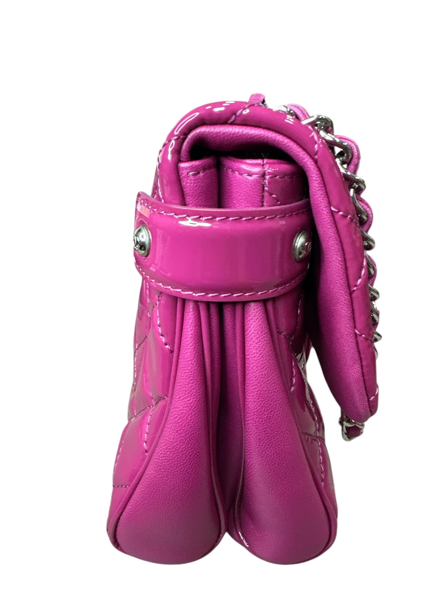 Chanel Double Compartment Flap Bag Quilted Patent Medium - Clairely Amazing