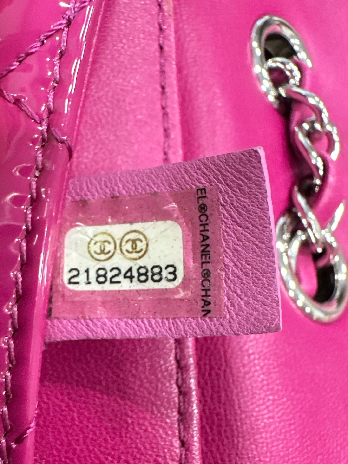 Chanel Double Compartment Flap Bag Quilted Patent Medium - Clairely Amazing