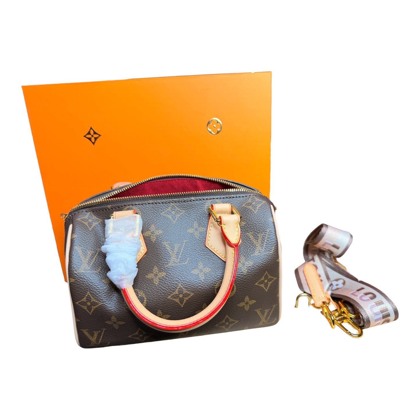 Mini Boston Bag – Classic Monogram Style