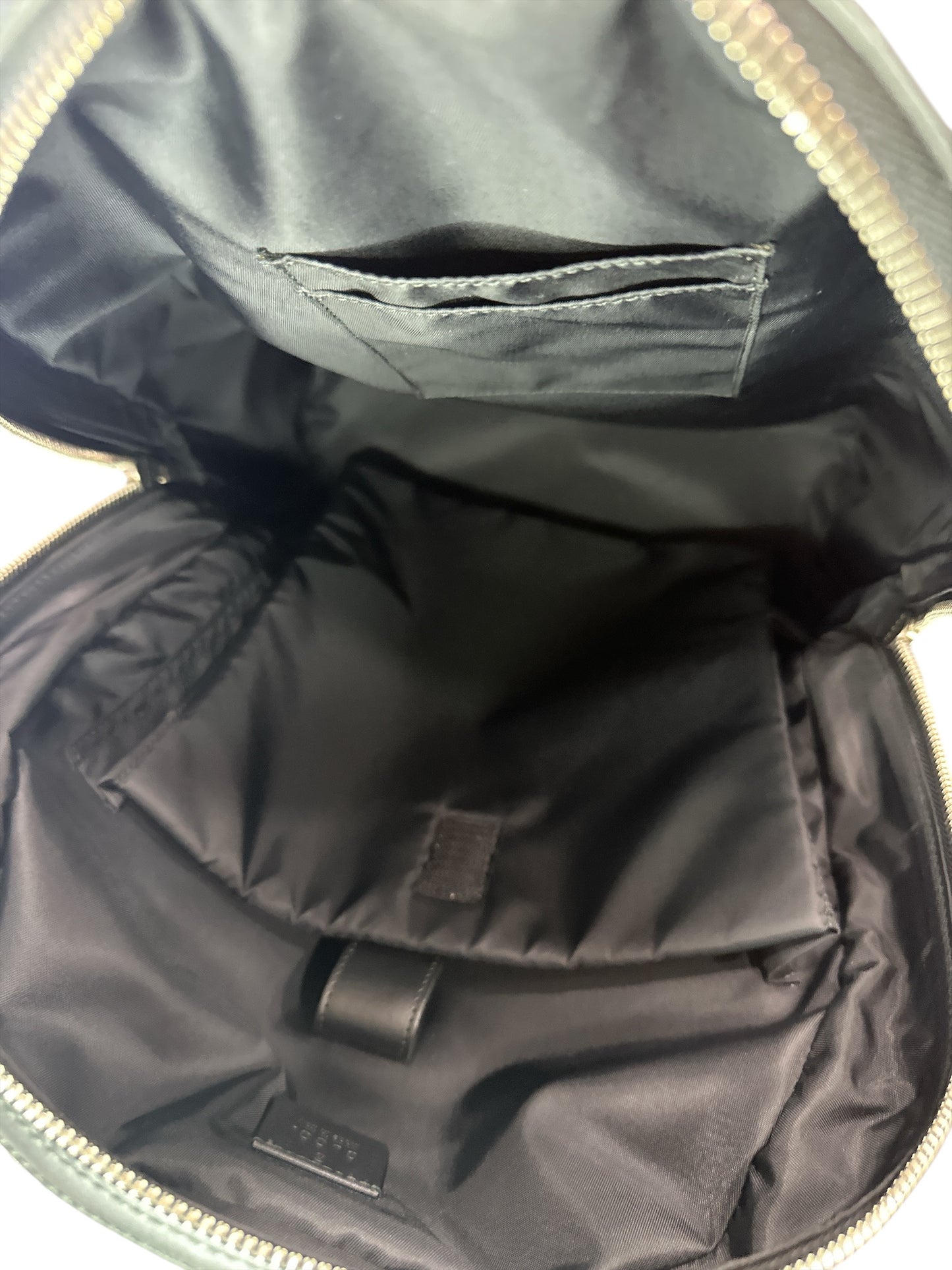 NEW Gucci Web Backpack GG coated Canvas Medium - Clairely Amazing