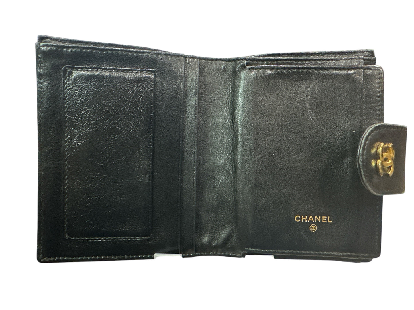 Chanel Black Bifold Wallet - Clairely Amazing