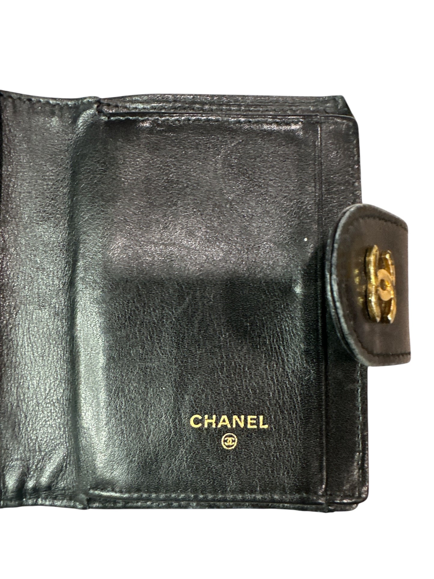 Chanel Black Bifold Wallet - Clairely Amazing