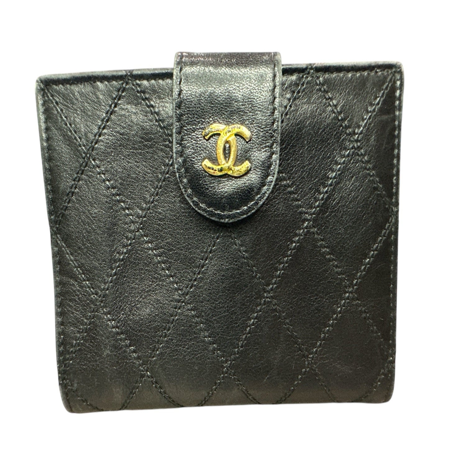 Chanel Black Bifold Wallet - Clairely Amazing
