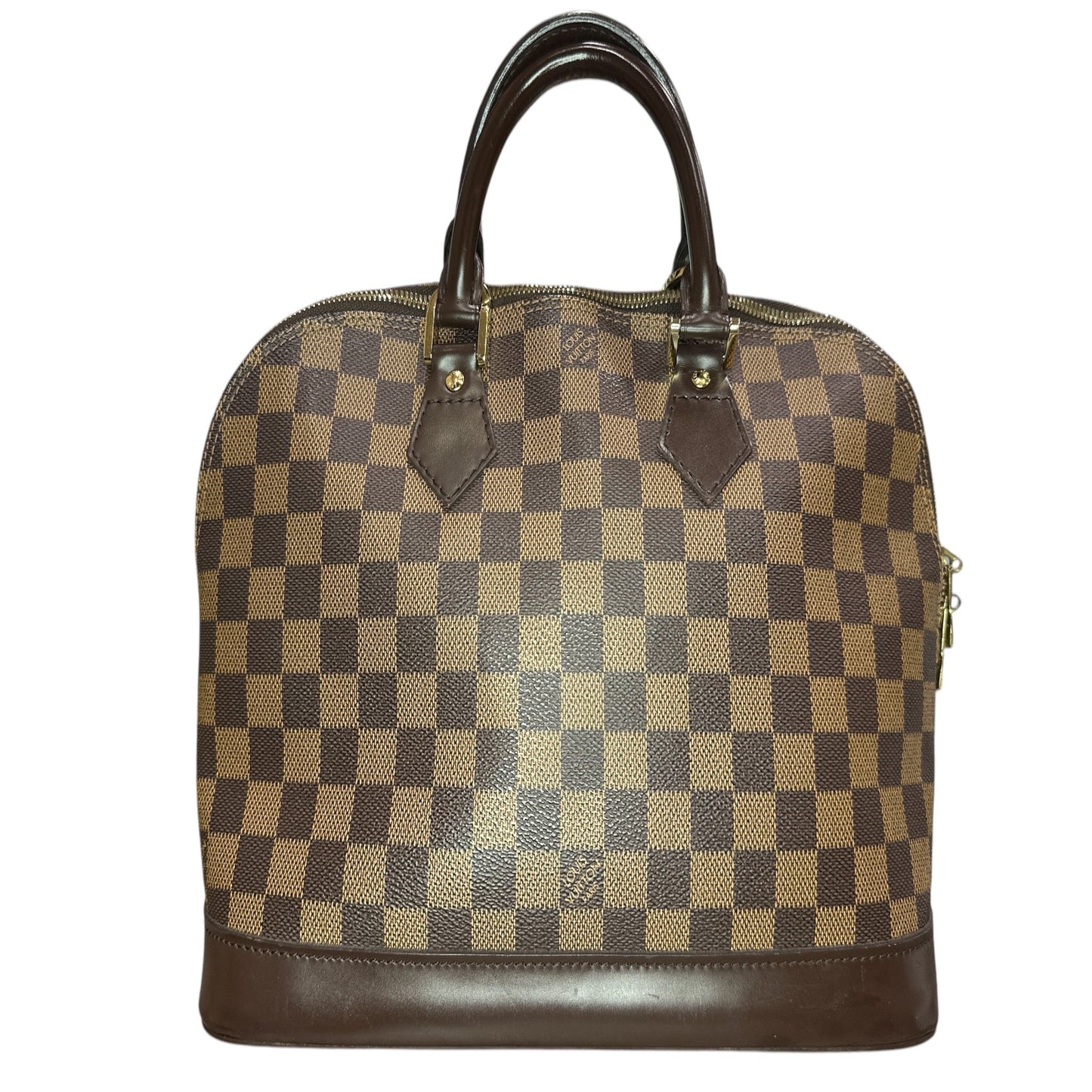 LOUIS VUITTON Damier Ebene Alma MM Bag - Clairely Amazing