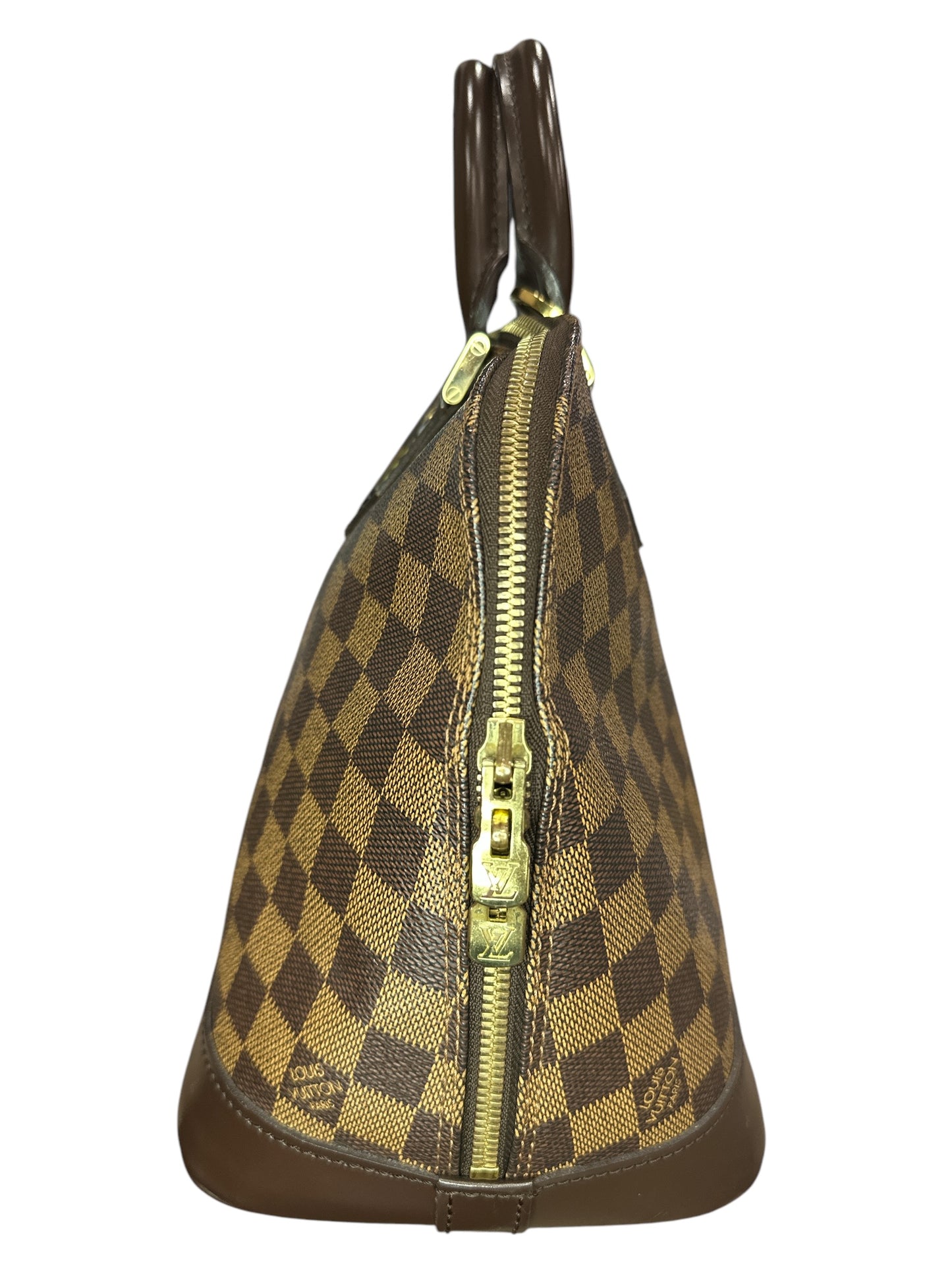 LOUIS VUITTON Damier Ebene Alma MM Bag - Clairely Amazing