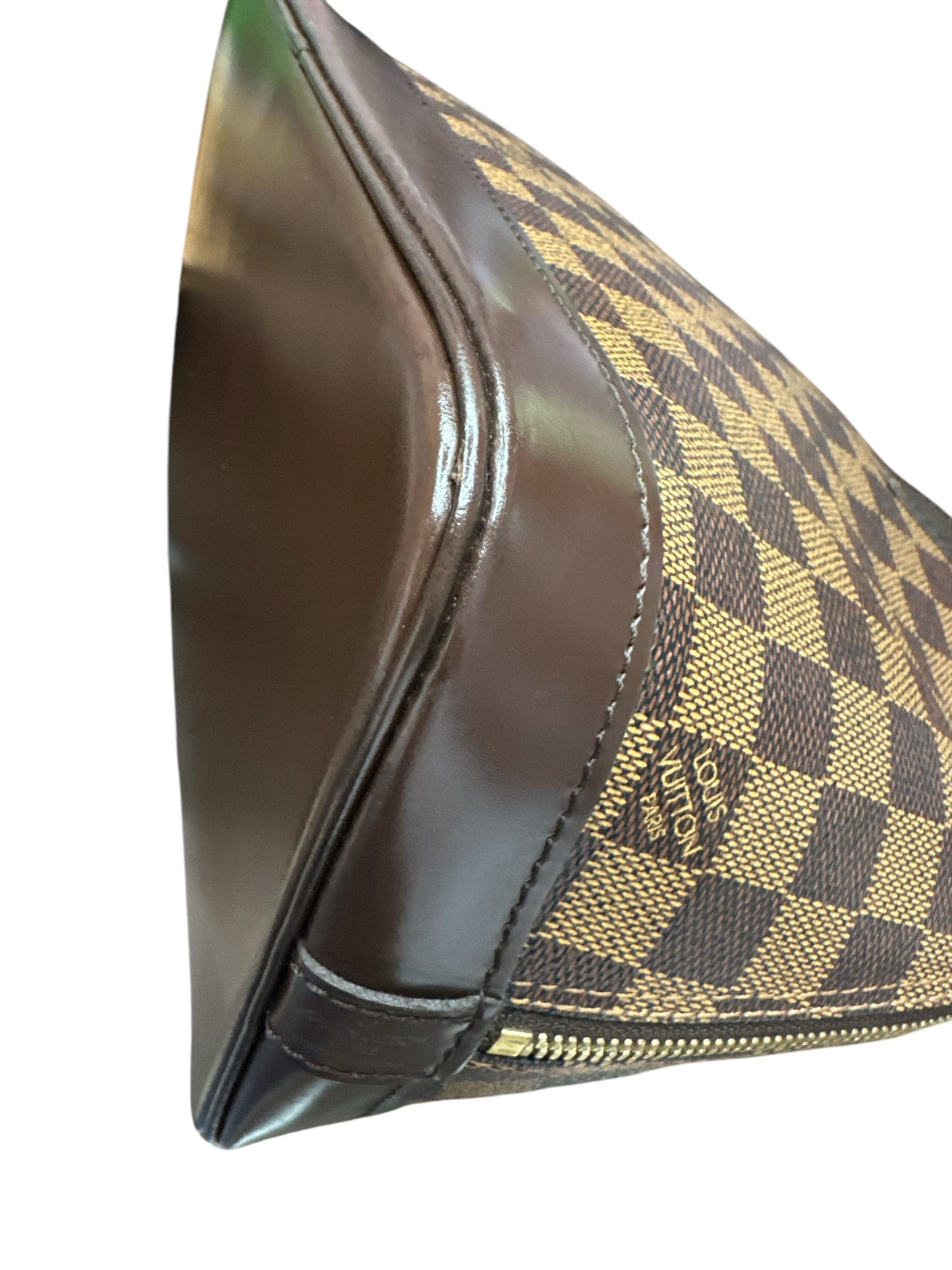 LOUIS VUITTON Damier Ebene Alma MM Bag - Clairely Amazing