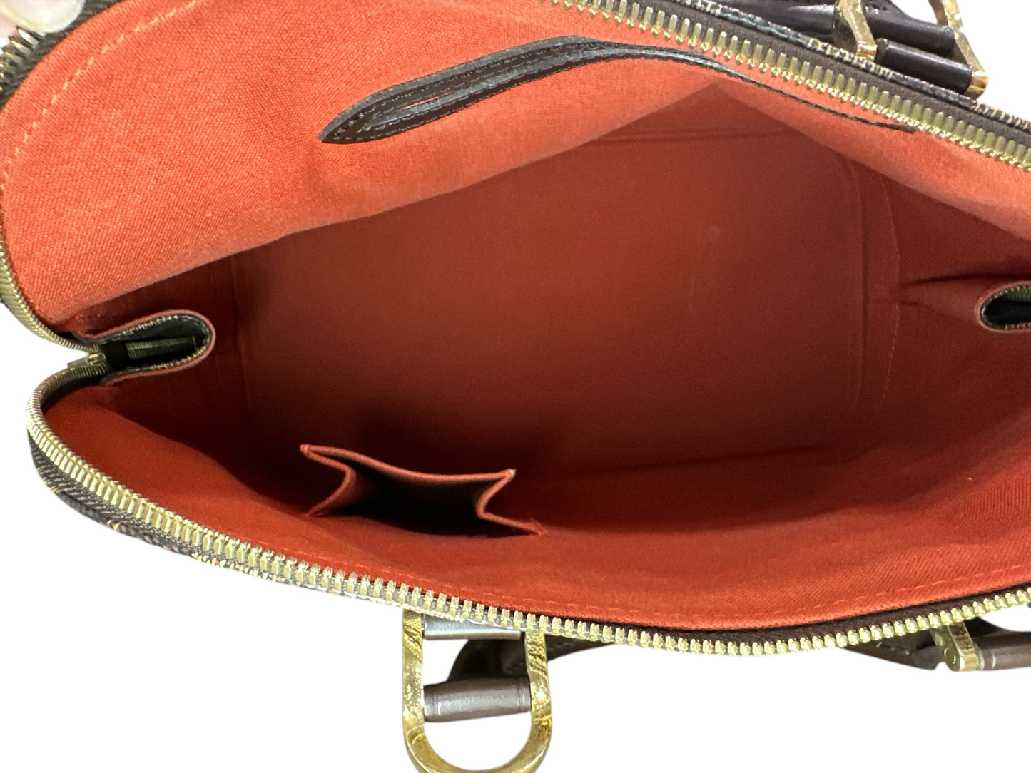 LOUIS VUITTON Damier Ebene Alma MM Bag - Clairely Amazing