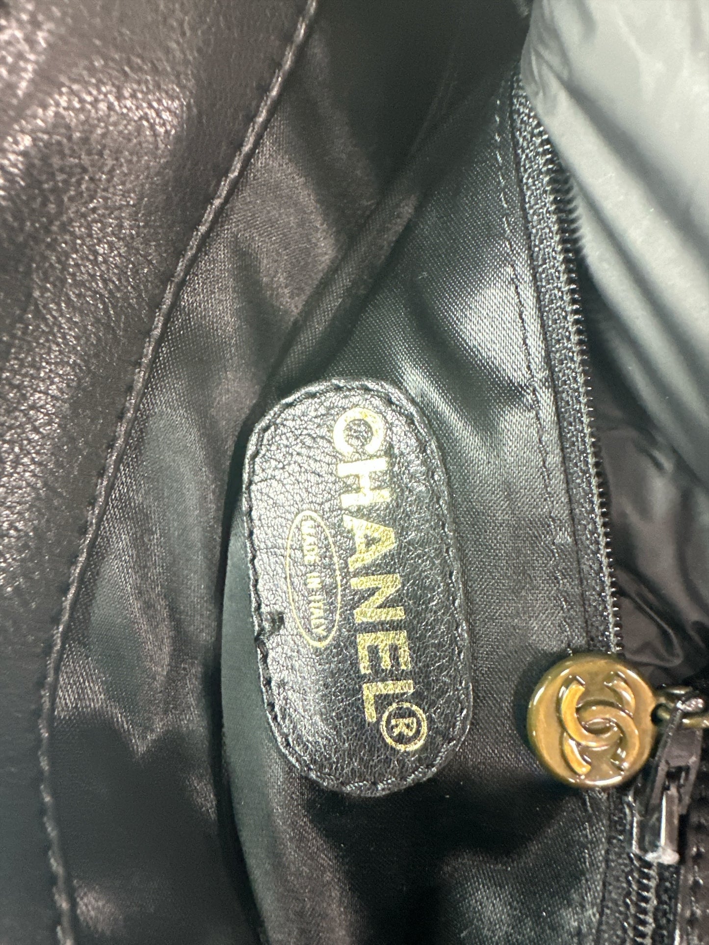 Chanel Caviar CC Shopper Tote Black - Clairely Amazing
