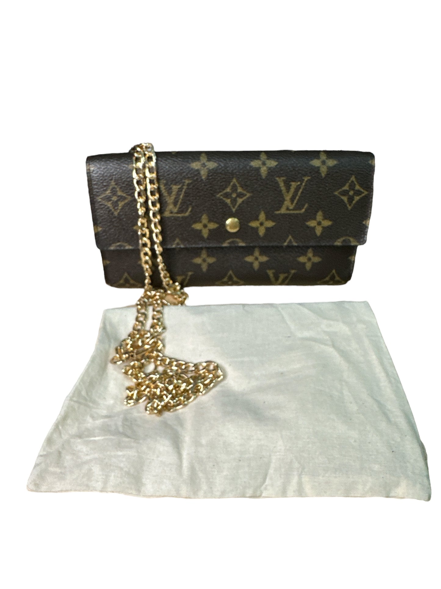 LV Monogram Brown Wallet - Clairely Amazing