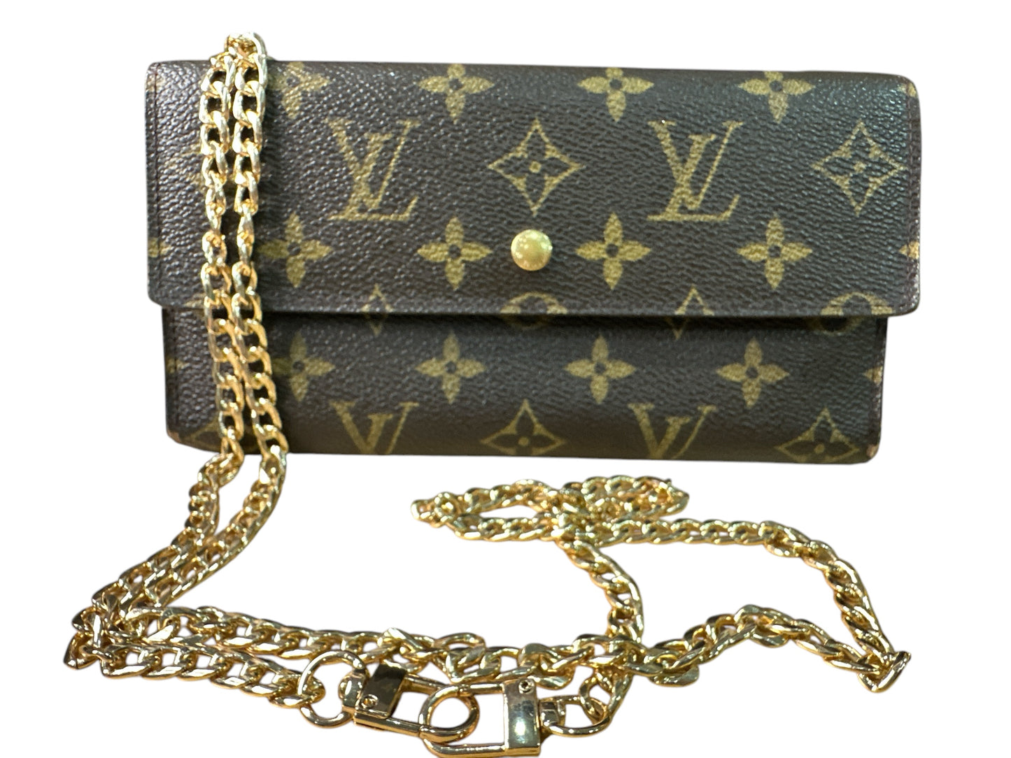 LV Monogram Brown Wallet - Clairely Amazing