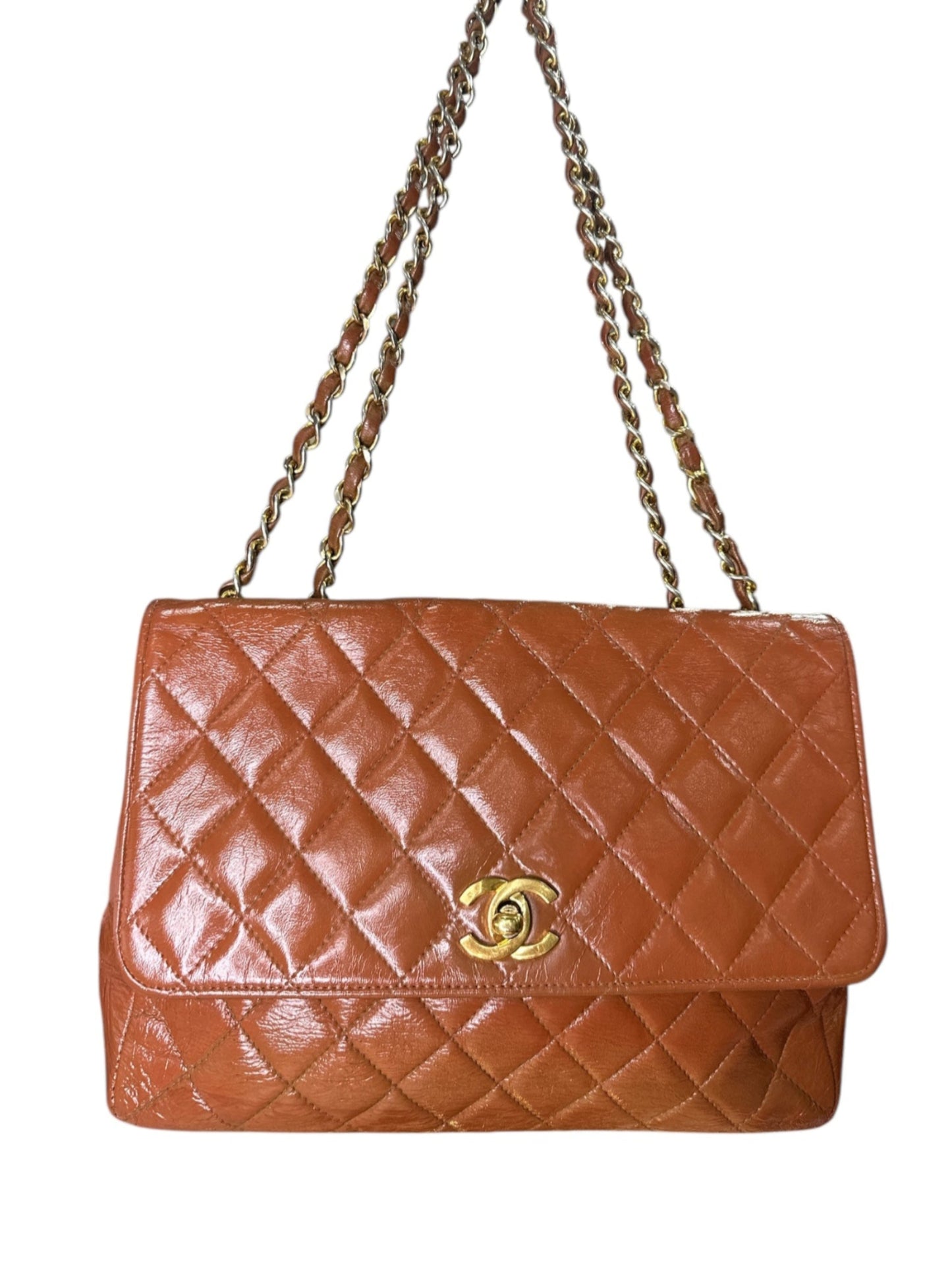 Chanel flap 24k gold plated - Clairely Amazing