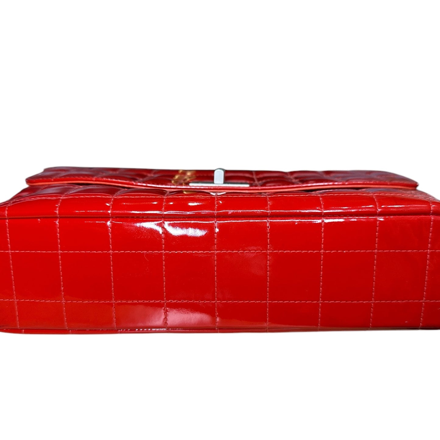 Chanel 2.55 Shoulder Bag in Red Patent Leather - Clairely Amazing