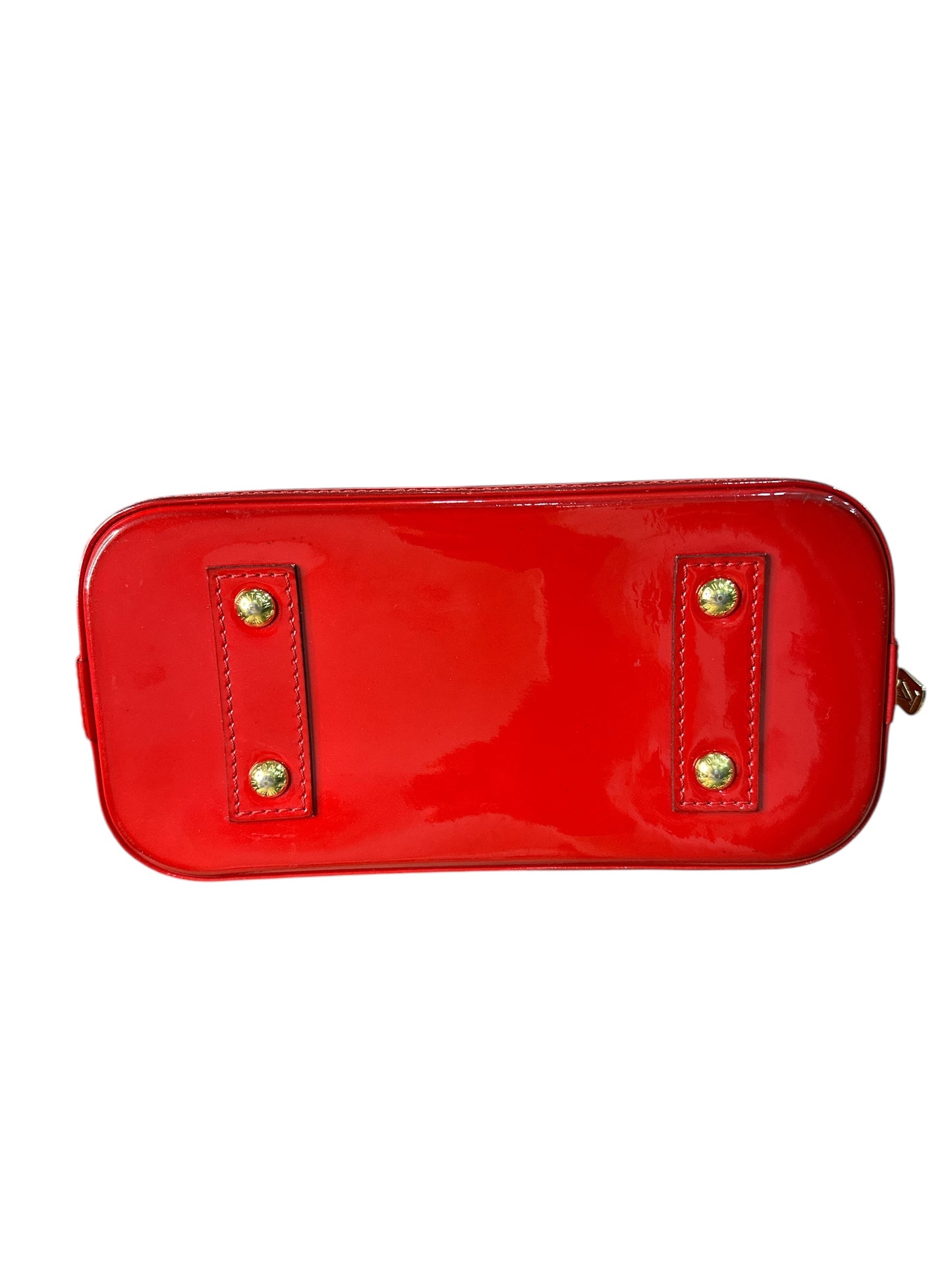 Louis Vuitton Vernis Alma BB RED - Clairely Amazing