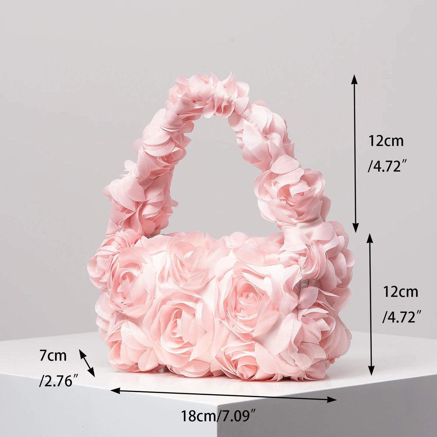 Floral Small Square Party Bag