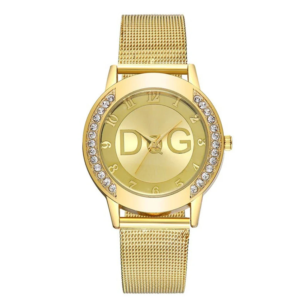 Luxury Diamond Mesh Watch