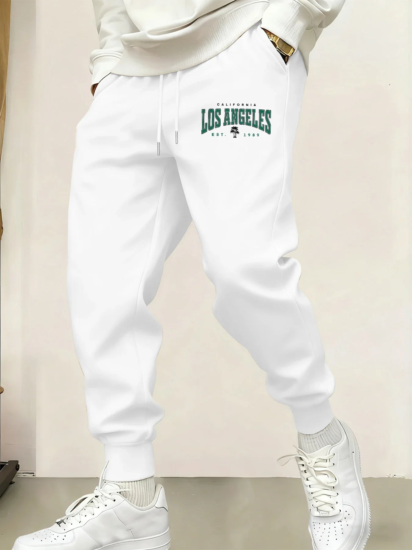 California print sweatpants