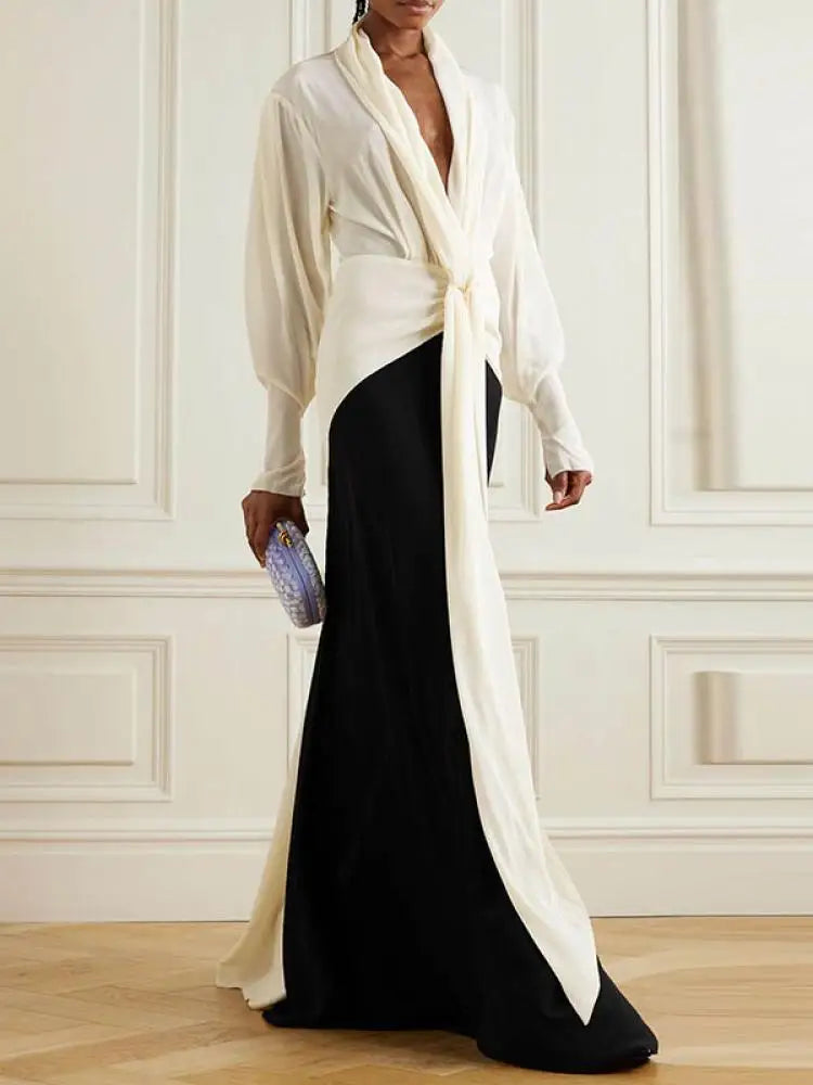 Fashionable Women Pleated Dress