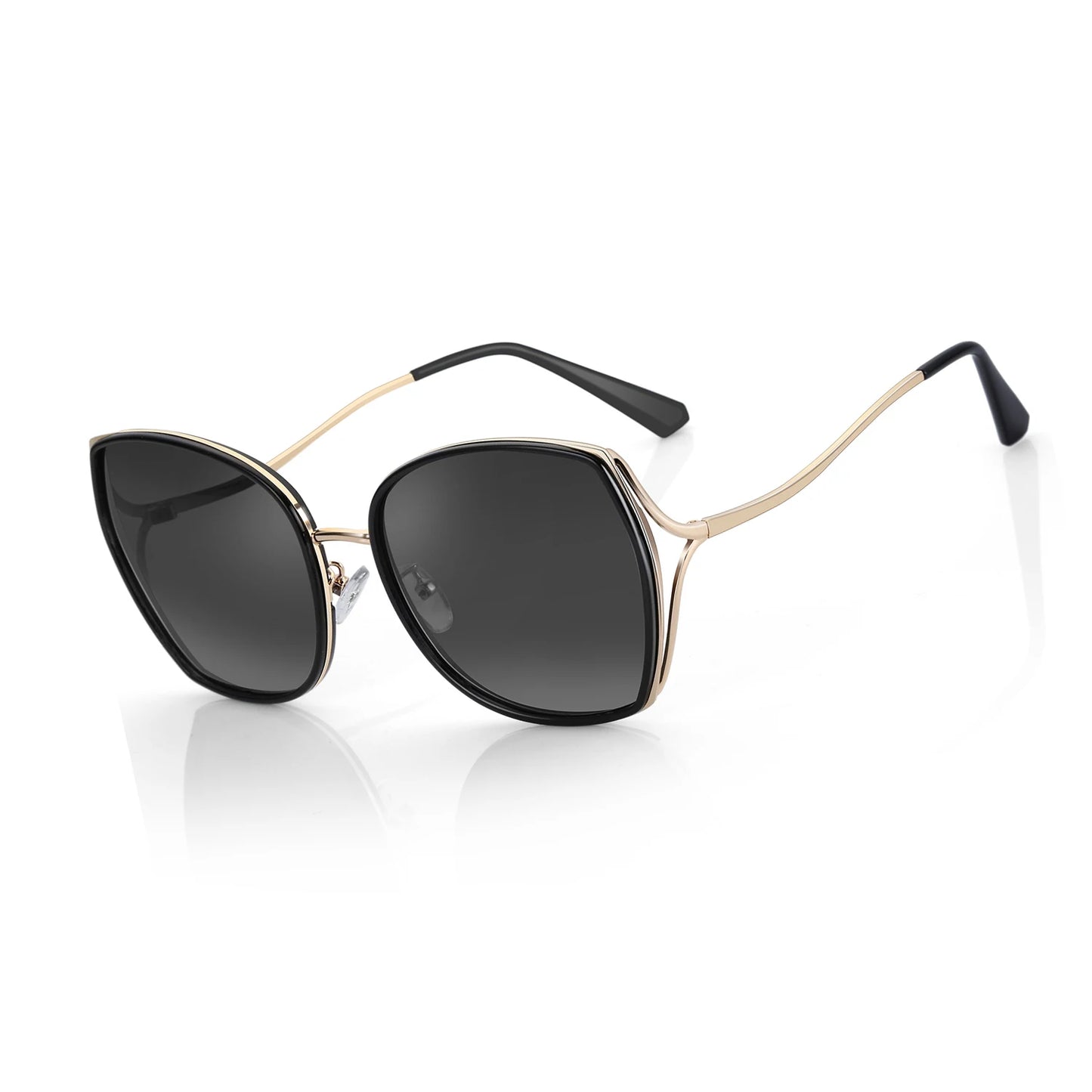 Oversized Polarized Butterfly Sunglasses