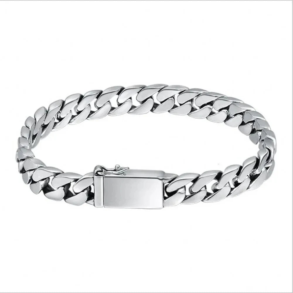 Punk Sterling Silver Bracelet