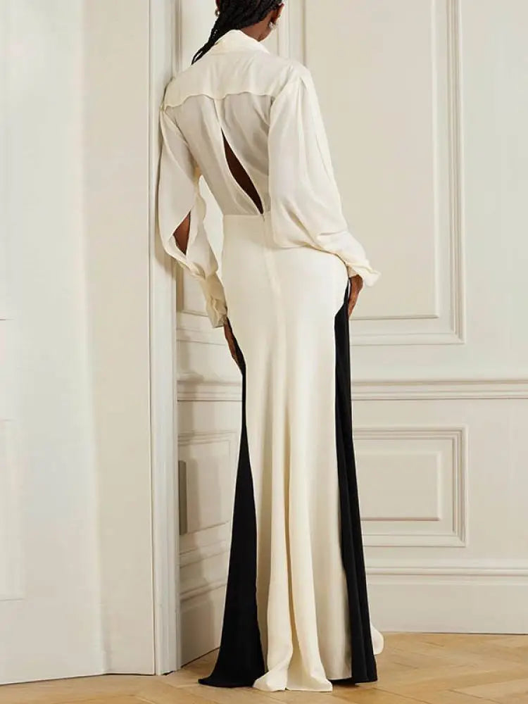 Fashionable Women Pleated Dress