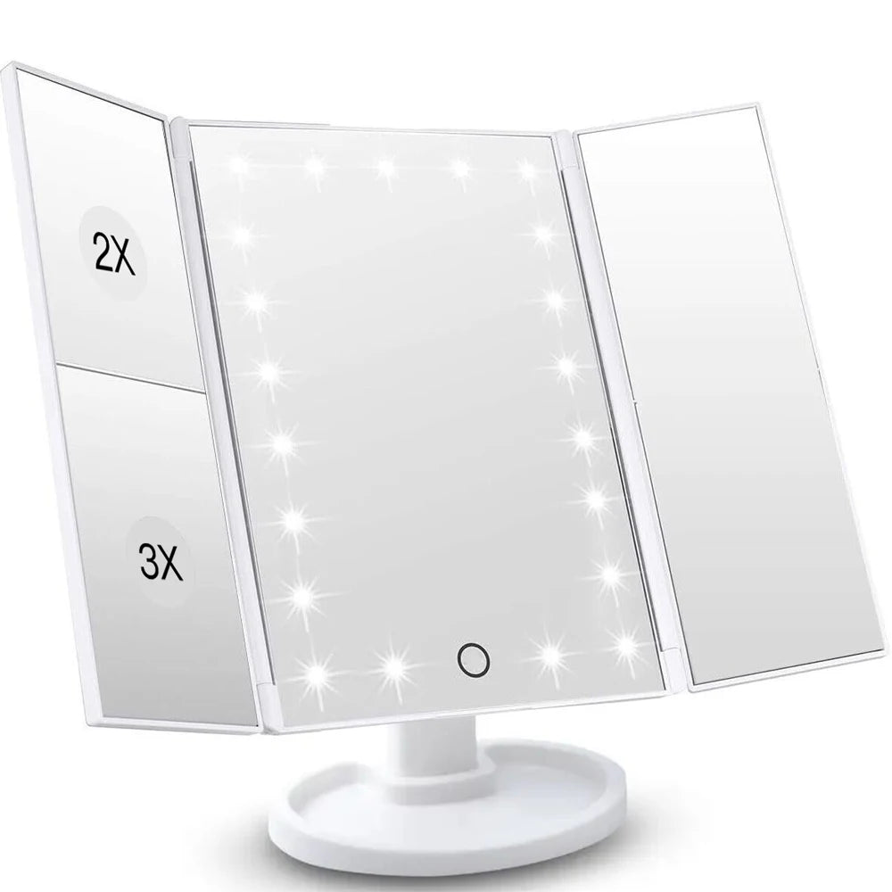 LED Vanity Makeup Mirror with Touch Control