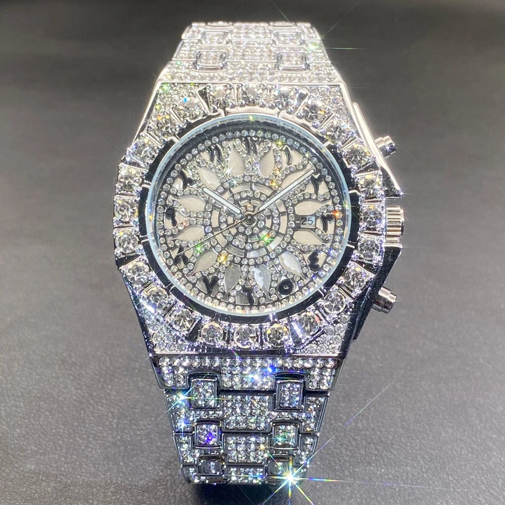 Luxury Iced Out Men’s Watch
