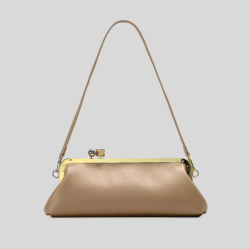 Long Kiss Lock Clutch