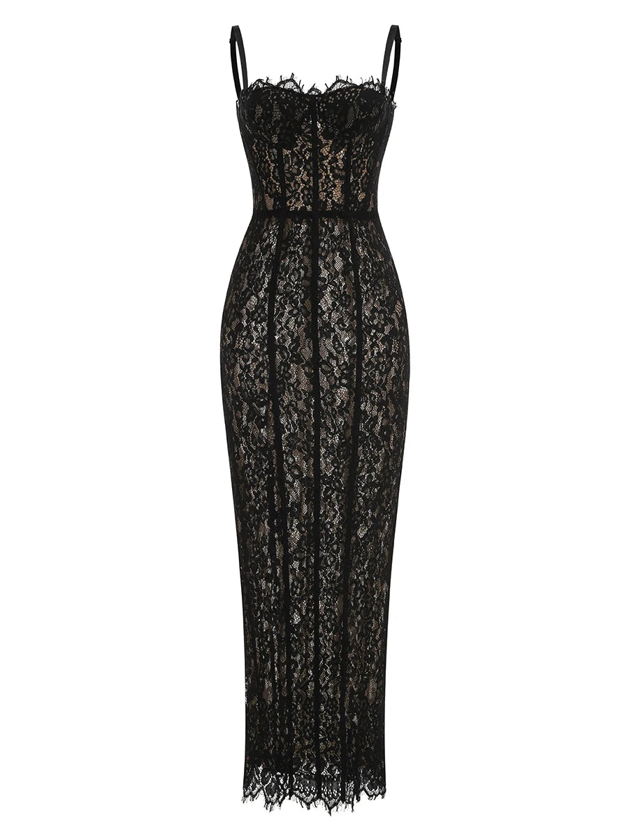 Bodycon Sleeveless Maxi Dress