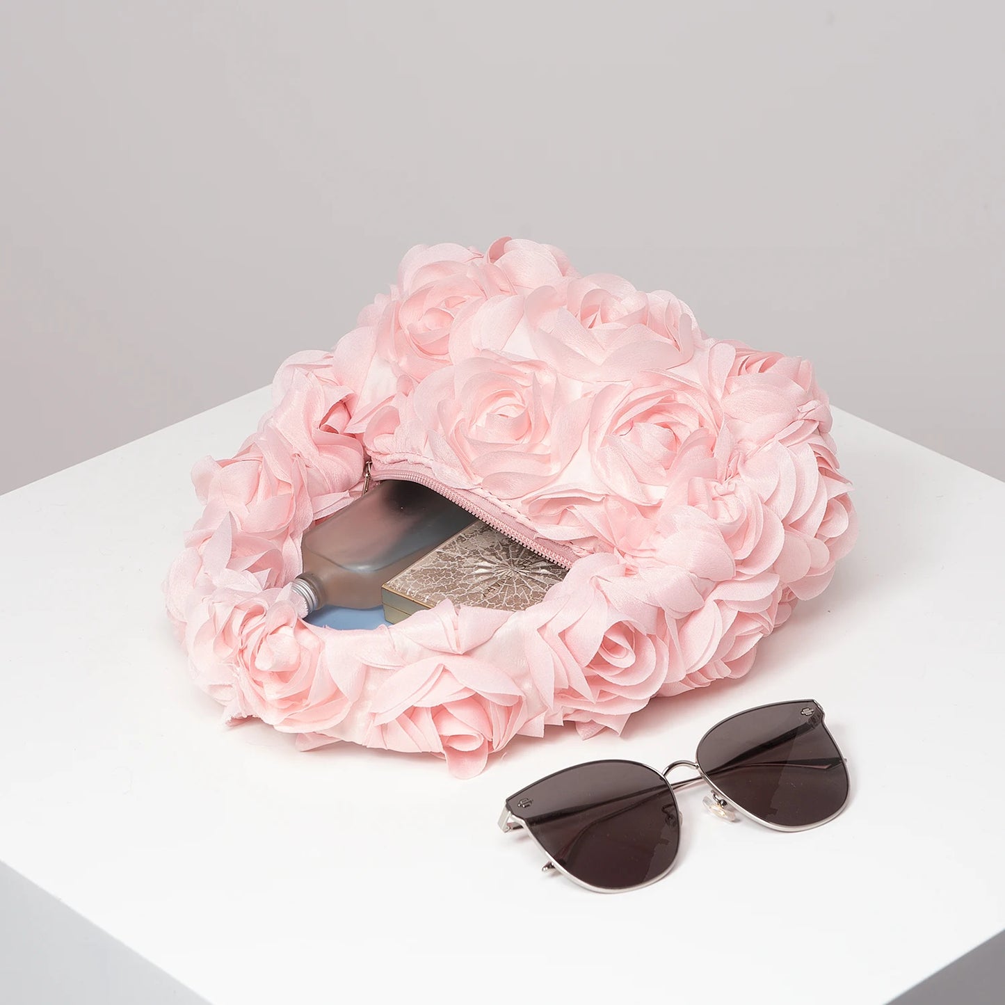 Floral Small Square Party Bag