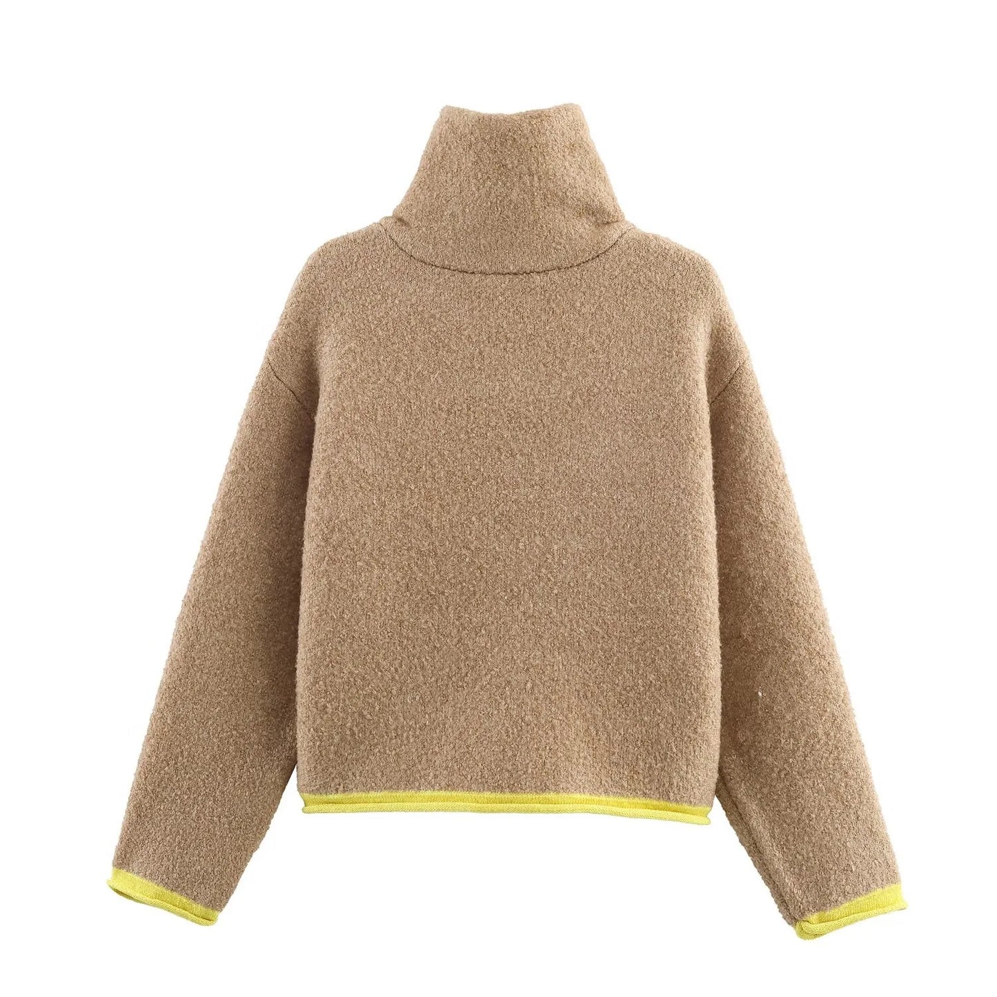 Colorblock Zipper Jacket