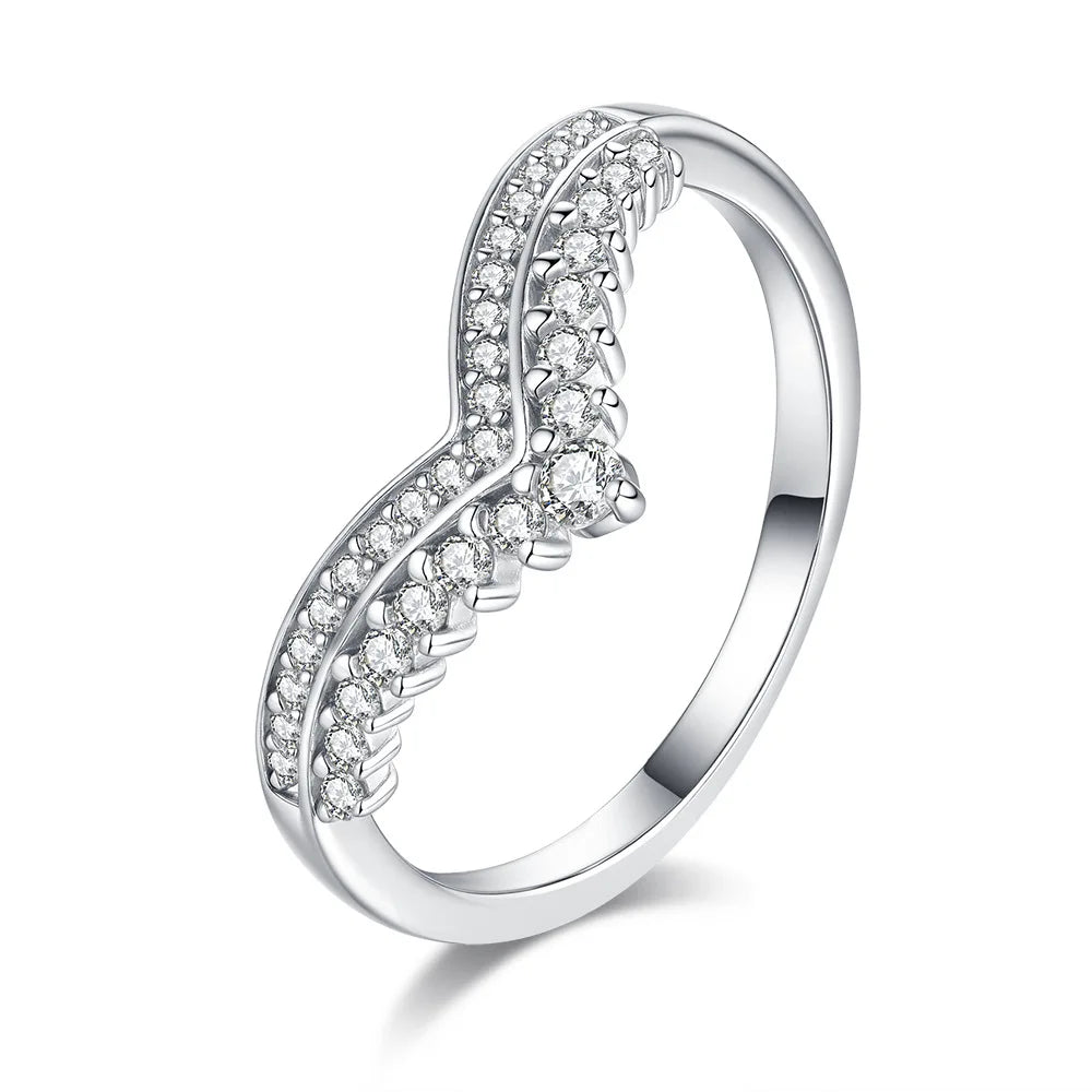 Moissanite Wedding Ring