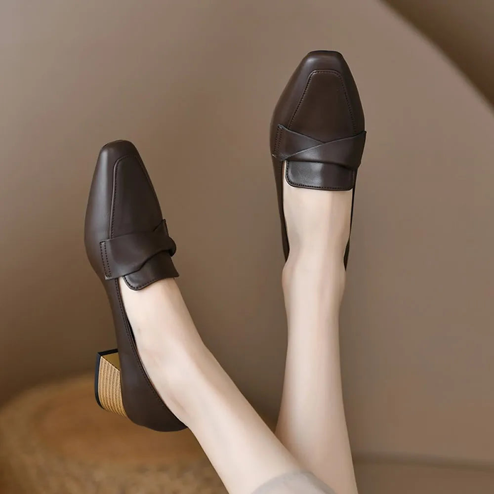 Square Toe Pumps