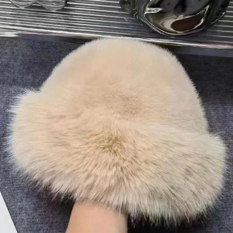 Women's Plush Fur Caps