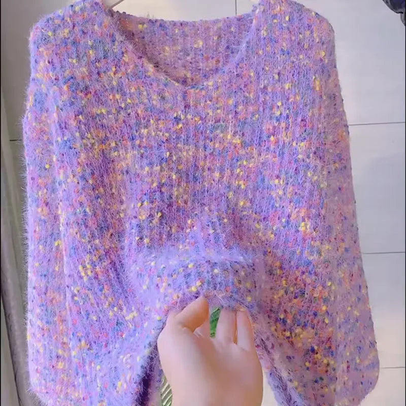 Lazy Wind V-Neck Sweater