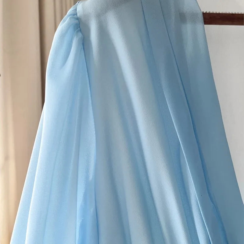 Boho Floral Hollow Maxi Dress