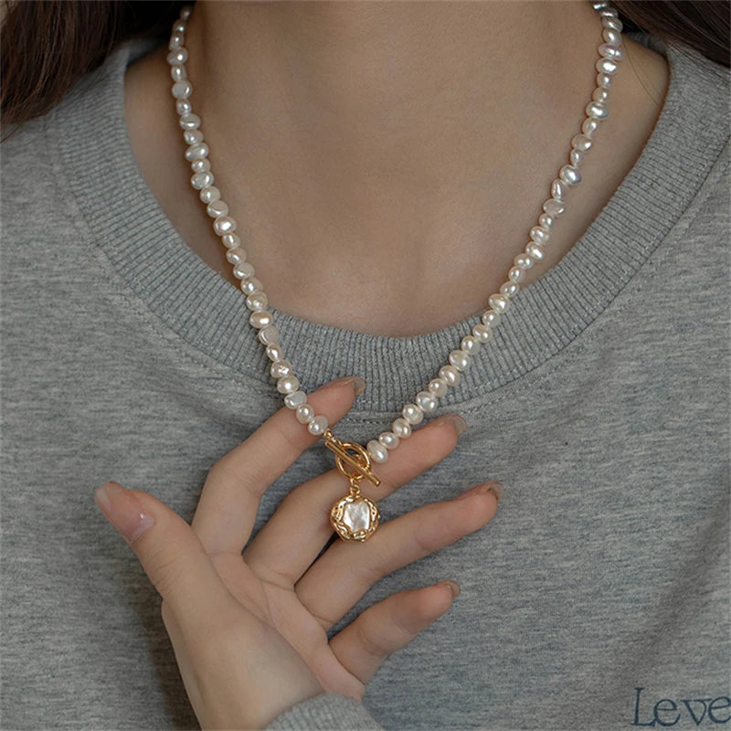 Baroque Pearl Necklace