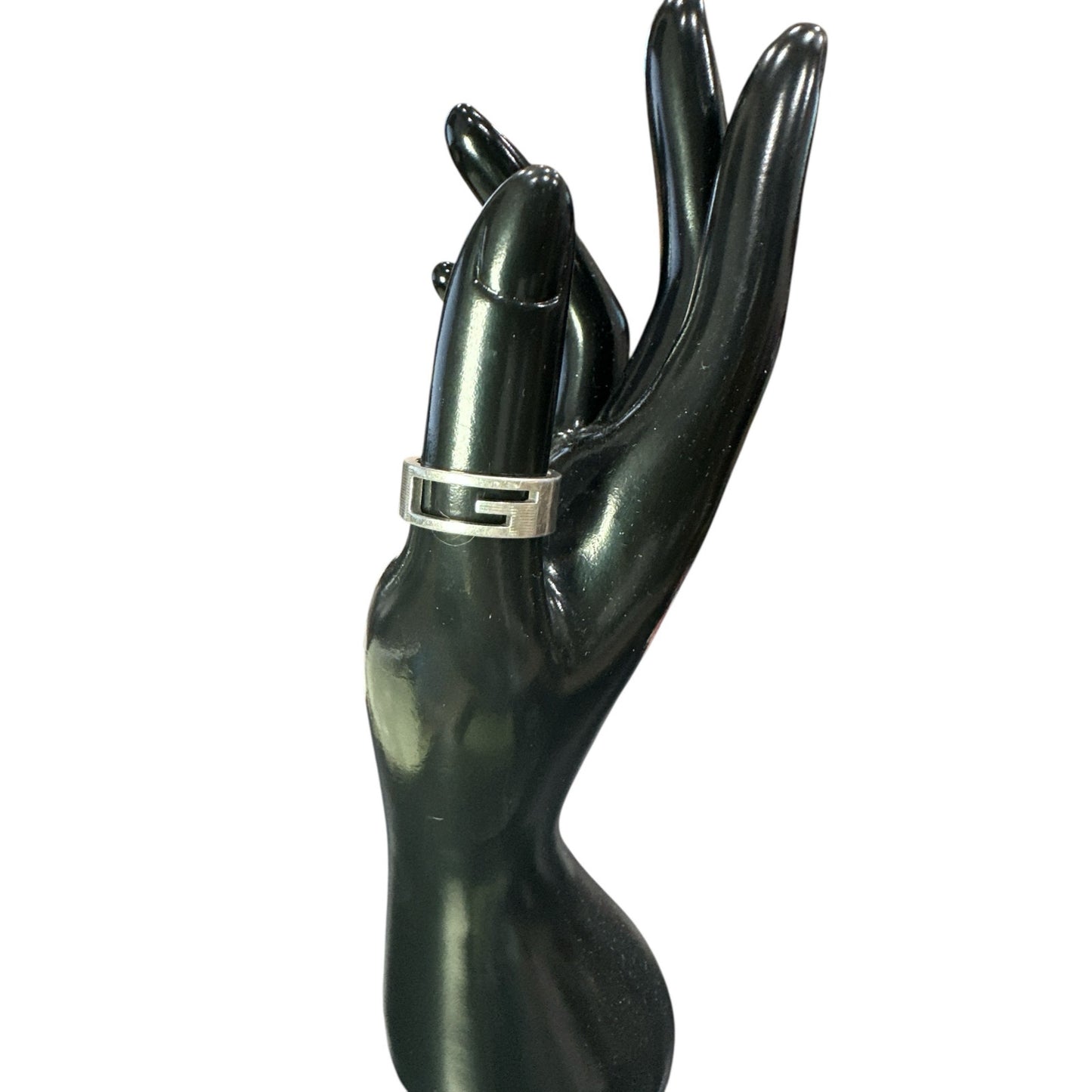 Gucci Sterling Silver Ring Size 8.5