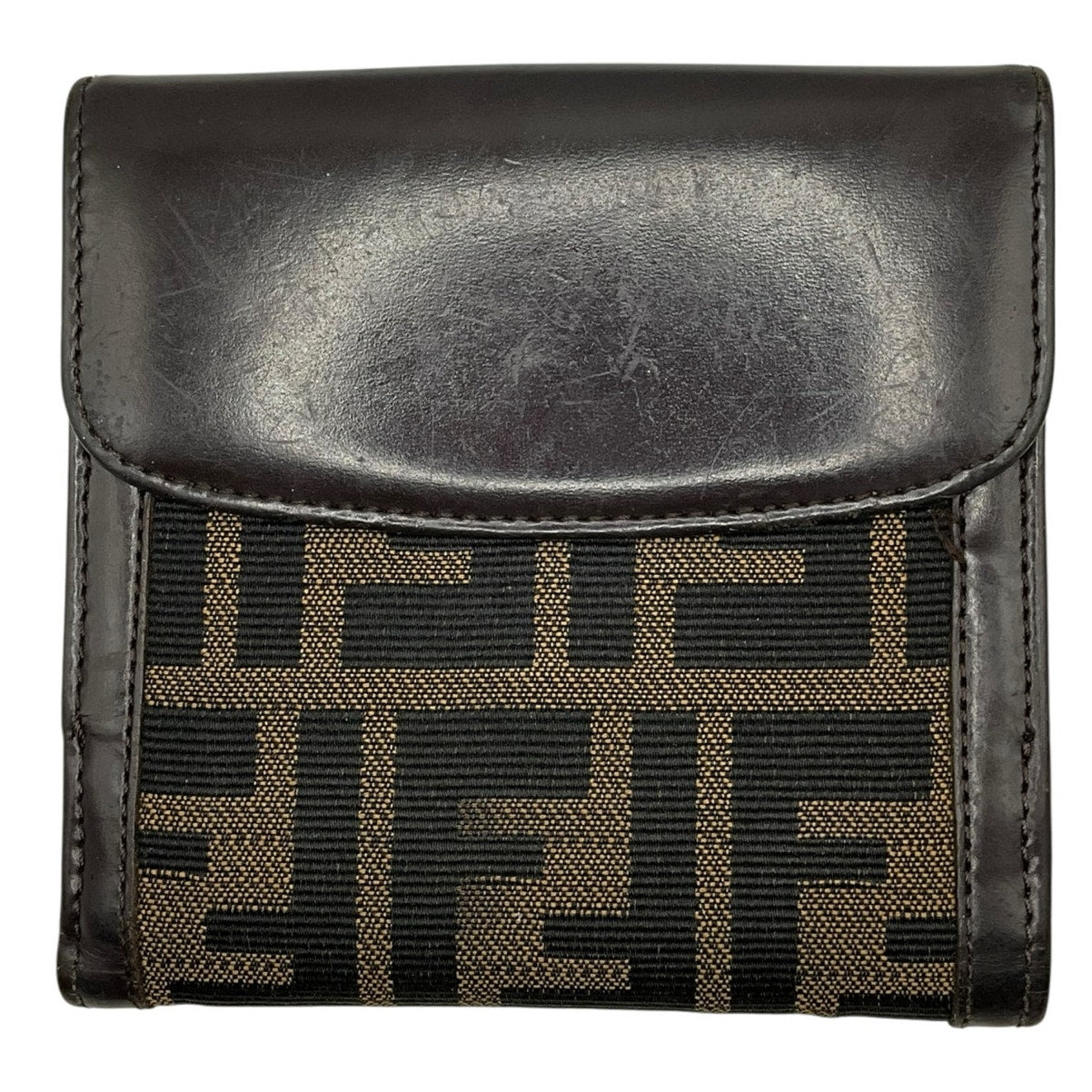 Fendi Brown Zucca Wallet
