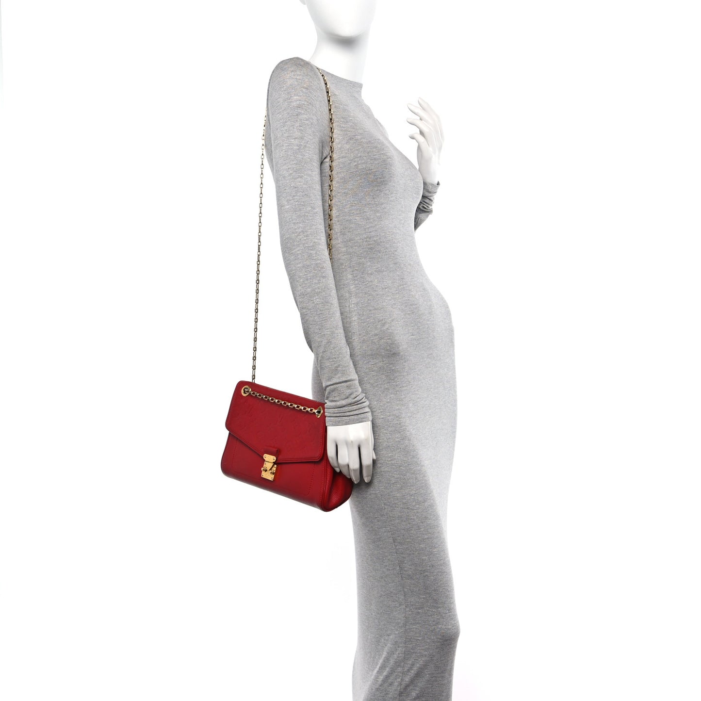 Louis Vuitton Empreinte Saint Germain PM Cherry FULL SET - Clairely Amazing