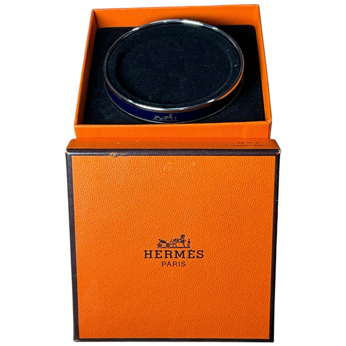 Hermes Caleche Blue Bangle