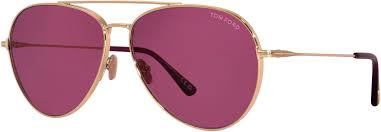 Tom Ford Pink Lens Sunglasses Gold Frame - Clairely Amazing