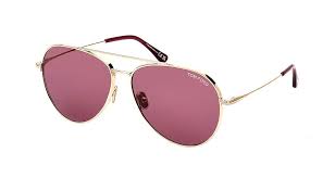Tom Ford Pink Lens Sunglasses Gold Frame - Clairely Amazing