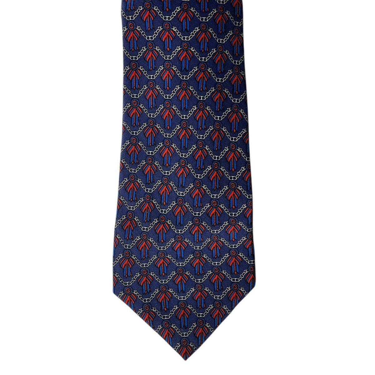 Elegant Hermes Silk Tie