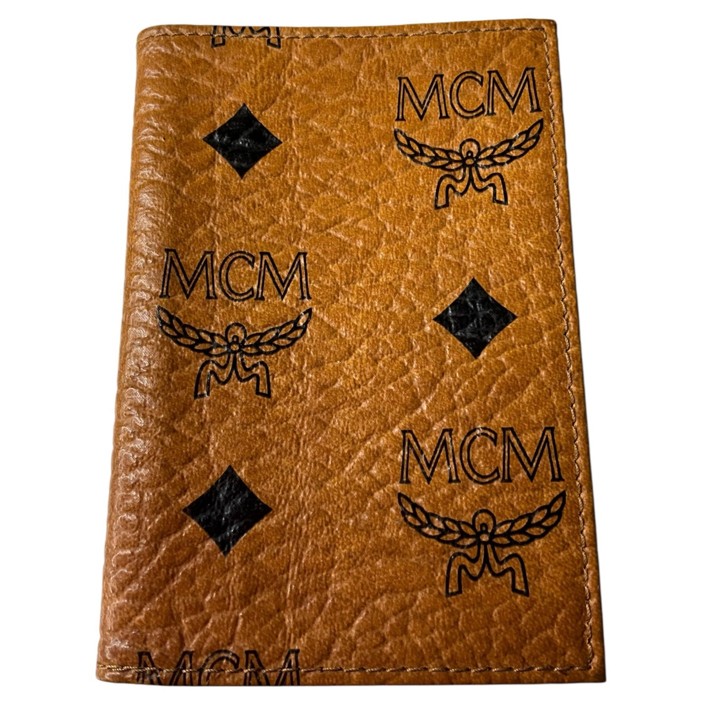 MCM Cognac Card Holder