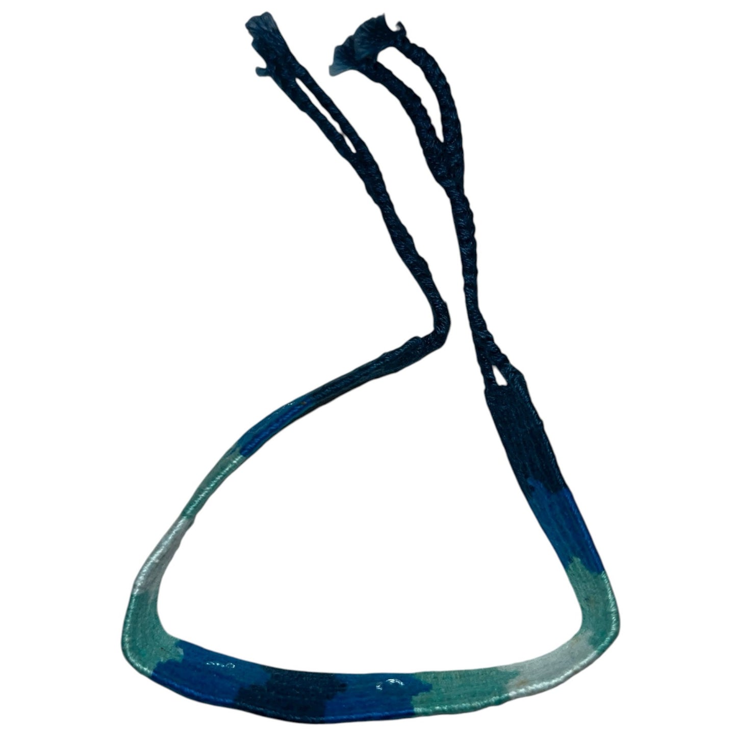 Christian Dior J'Adior woven blue bracelet