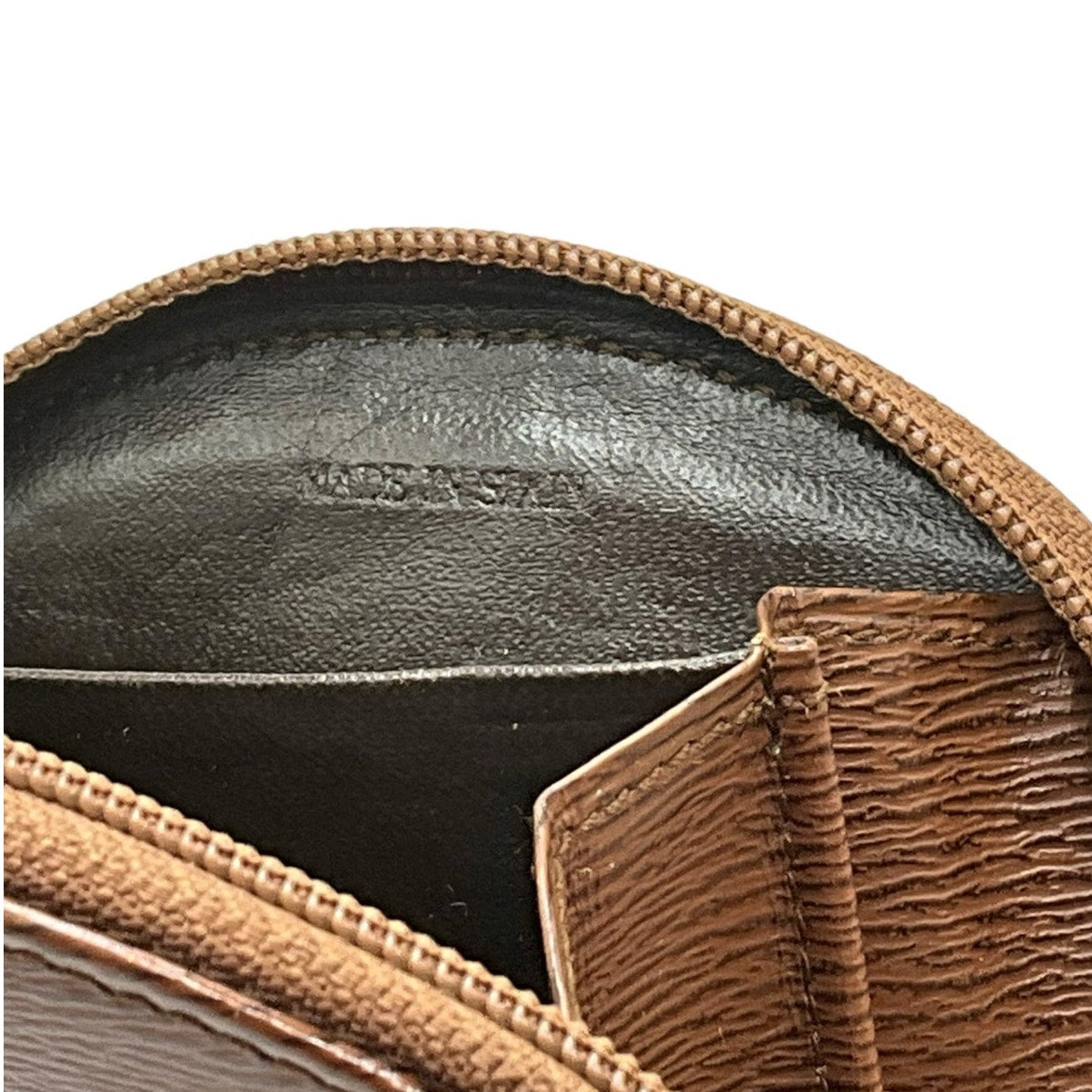 Dior Brown Zippy Card Case