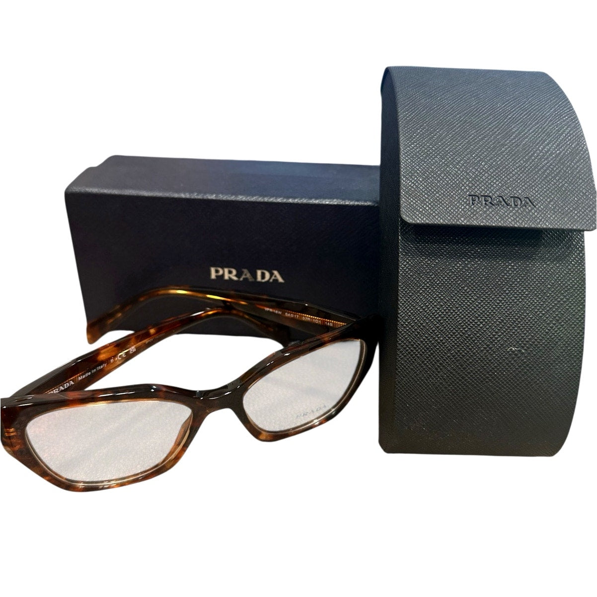 Prada Caramel Tortoise 54mm Eyeglasses